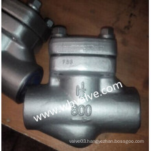API Forged Stainless Steel NPT Thread Check Valve